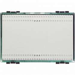 BT LT Kristall Прозрачный Клавиша для любых устройств, 3 модуля арт. N4932/3