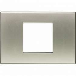 BT LT Мягкий титан Рамка на 2 модуля арт. N4819TA