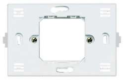 BT LT Суппорт 2 модуля (114х72 мм) крепление на винтах белый арт. N4719