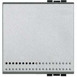 BT LTT Алюминий Клавиша 1-ая с линзой подсветки, 2 мод арт. NT4911/2