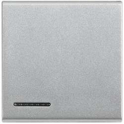 BT LTT Алюминий Клавиша 1-ая с линзой подсветки, 2 мод арт. NT4915/2