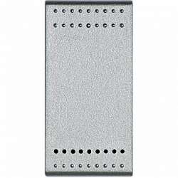 BT LTT Алюминий Клавиша 1-ая с линзой подсветки для выключателей/переключателей, 1 мод арт. NT4911