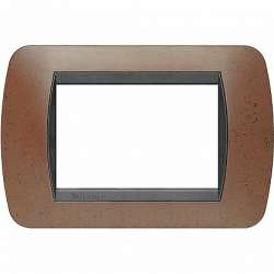 BT LV Бакелит Рамка на 3 модуля арт. L4803BK