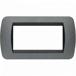 BT LV Графит Рамка на 4 модуля арт. L4804GF