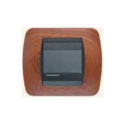 BT LV Красное Дерево Рамка на 2 модуля арт. L4802LMG