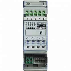 BT MH Активирующее устройство с 4 реле для системы термоконтроля, на DIN-рейку арт. F430/4