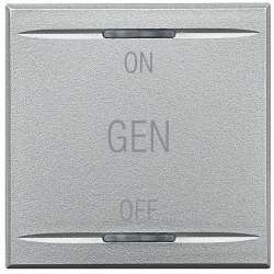 BT MH Axolute Алюминий Клавиша функциональная с символами для системы автоматизации, 2 мод арт. HC4911/2AF