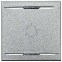 BT MH Axolute Алюминий Клавиша функциональная с символом свет 2 мод арт. HC4911/2BA