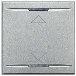 BT MH Axolute Алюминий Клавиша функциональная с символом верх-вниз 2 мод арт. HC4911/2AH