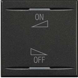 BT MH Axolute Антрацит Клавиша функциональная с символом регулировка on-off 2 мод арт. HS4911/2AI
