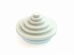 DEKraft КВ-103 Белый Cальник диаметр кабеля 20-23мм IP55 арт. 32193DEK