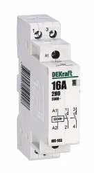 DEKraft МК-103 Контактор модульный 2НО 16А 230В арт. 18050DEK