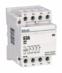 DEKraft МК-103 Контактор модульный 4НЗ 32А 230В арт. 18077DEK