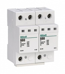 DEKraft ОП-101 Ограничитель перенапряжений 2P 80кА B 420В арт. 18020DEK
