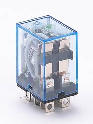 DEKraft ПР-102 Промежуточное реле 2 конт. с инд. LED 10А 12В DC арт. 23204DEK