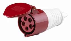 DEKraft РП-102 Розетка переносная 225 3Р+РЕ+N 32А 380В IP44 арт. 26015DEK