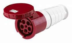 DEKraft РП-102 Розетка переносная 245 3Р+РЕ+N 125А 380В IP67 арт. 26018DEK