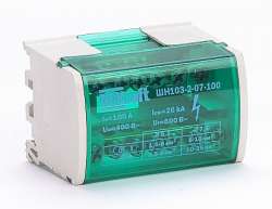 DEKraft ШН-103 Кросс-модуль на DIN-рейку 2х7 групп, 100А арт. 32015DEK