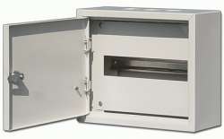 DEKraft ЩРН-12 Корпус металлический навесной IP31, 12 модулей, 250х300х120 арт. 30202DEK