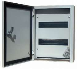 DEKraft ЩРН-24 Корпус металлический навесной IP54, 24 модуля, 400х300х120 арт. 30251DEK