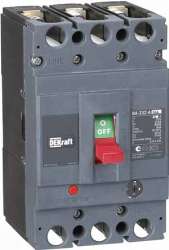 DEKraft ВА-332 Автоматический выключатель силовой 3P 16А c Ir=12,8А-16А 50кА арт. 21130DEK