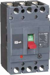 DEKraft ВА-332 Автоматический выключатель силовой 3P 25А c Ir=20А-25А 50кА арт. 21131DEK