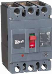 DEKraft ВА-333 Автоматический выключатель силовой 3P 160А c Ir=128А-160А 50кА арт. 21136DEK