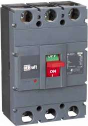 DEKraft ВА-335 Автоматический выключатель силовой 3P 500А c Ir=400А-500А 70кА арт. 21141DEK