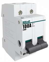DEKraft ВН-102 Рубильник 2Р 100А арт. 17008DEK