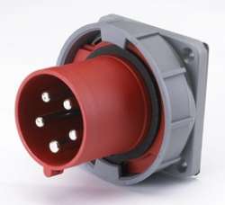 DEKraft ВЩ-102 Вилка для скрытой проводки 635 3Р+РЕ+N 63А 380В IP67 арт. 26067DEK