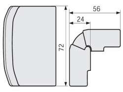 DKC AECN B Угол внешний арт. 03147