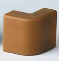 DKC AEM 40x17 Угол внешний коричневый (розница 4 шт в пакете, 10 пакетов в коробке) арт. 00406RB