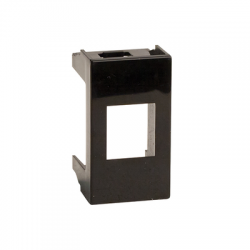 DKC Адаптер KEYSTONE, «Viva», 1 мод., черн арт. 45207