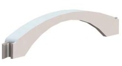 DKC Адаптер напольного канала 50х12 мм, чёрный арт. 05917