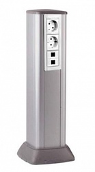 DKC Алюминиевая колонна 0,5 м, цвет светло-серебристый металлик арт. 19551