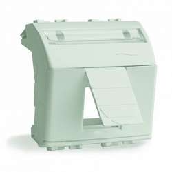 DKC Brava Белый Адаптер для информационных разъемов Keystone 2 мод арт. 76613B