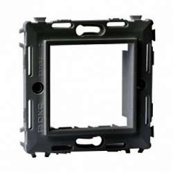 DKC Brava Черный Каркас одноместный 2 мод арт. 75020N