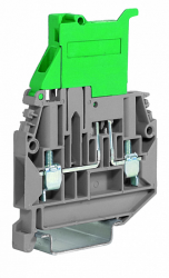 DKC CBF.4/C48/GR Держатель предохранителя 4 кв.мм., винт, 5х20 мм, с индикатором на 12-48В арт. ZCBF448GR