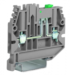 DKC CBS.2/GR Клемма с ножевым размыкателем 2,5 кв.мм. 1 уровень, винт арт. ZCBS02GR