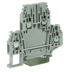 DKC DBC.2/L/GR Зажим двухуровневый с интегрированным эл.компонентами арт. ZDB130GR