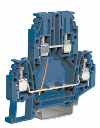 DKC DBC.4/CI/ (Ex)i Клемма проходная 4 кв.мм. 2 уровня, уровни перемкнуты, винт арт. ZDB517