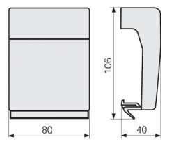 DKC DBN A Тройник для плинтуса TBN арт. 03263