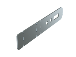 DKC Держатель двускатной крышки, цинк-ламельный арт. UKH500HDZL