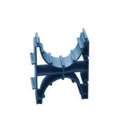 DKC Держатель расстояния (кластер) для двустенных труб, D=160мм, одинарный арт. 025161