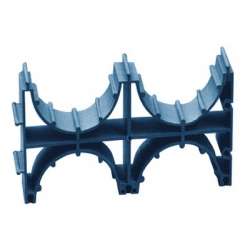 DKC Держатель расстояния (кластер) для двустенных труб, D=90мм, двойной арт. 025902