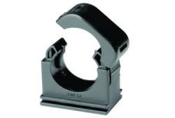 DKC Держатель с крышкой DN 10 мм, полиамид, цвет чёрный арт. PASW10N