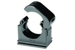 DKC Держатель с крышкой DN 17 мм, полиамид, цвет чёрный арт. PASW17N