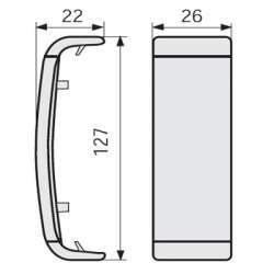DKC GBA A Соединение для плинтуса арт. 04012