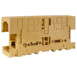 DKC GPM.150/BB/FIX Зажим силовой шина/шина бежевый 150 кв.мм/ крепление на плату арт. ZGP410