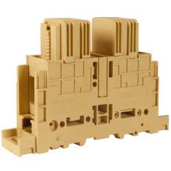 DKC GPM.150/CC/FIX Зажим силовой кабель/кабель бежевыйвый 150 кв.мм/ крепление на плату арт. ZGP610